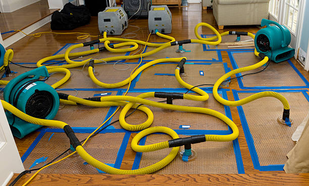 Professional Crawl Space Water Removal technician working in Port Washington, WI